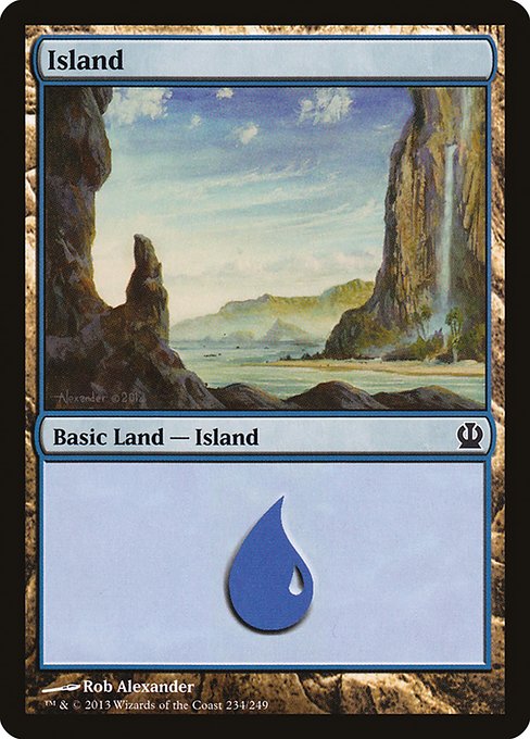 Island from Theros