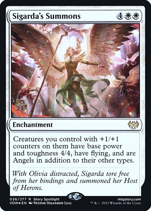 Sigarda's Summons from Innistrad: Crimson Vow Promos