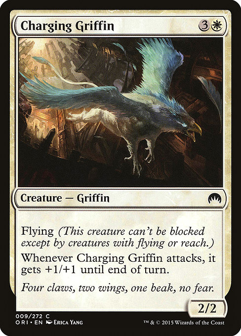 Charging Griffin highlighted card art