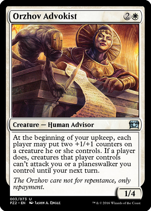 Orzhov Advokist from Treasure Chest
