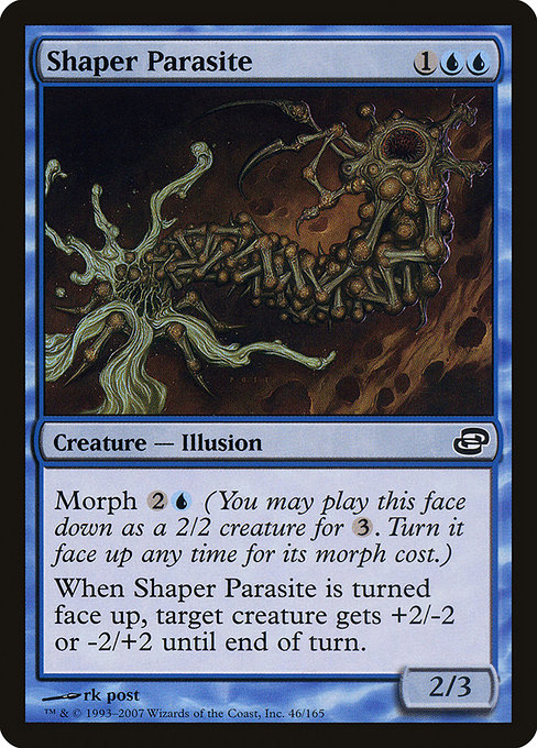 Shaper Parasite from Planar Chaos