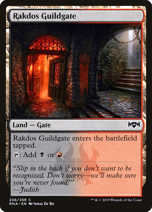 Rakdos Guildgate from Ravnica Allegiance