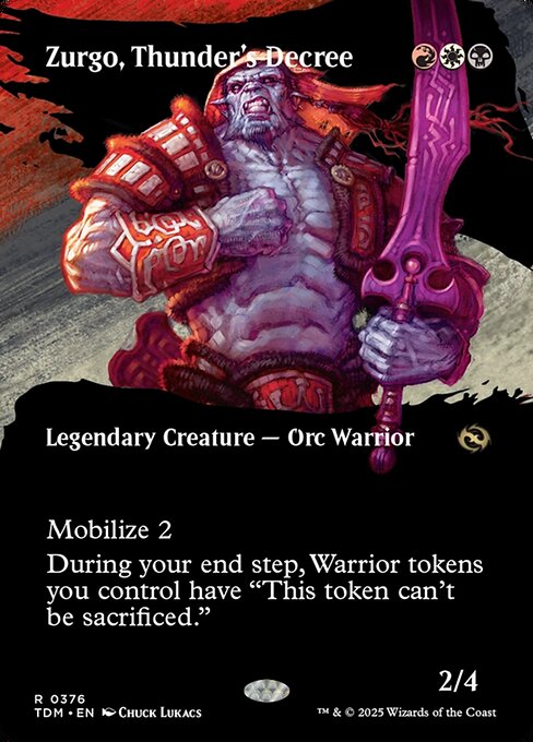 Zurgo, Thunder's Decree from Tarkir: Dragonstorm