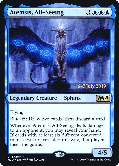 Atemsis, All-Seeing from Core Set 2020 Promos