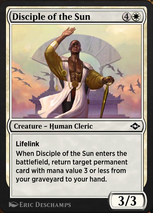 Disciple of the Sun highlighted card art