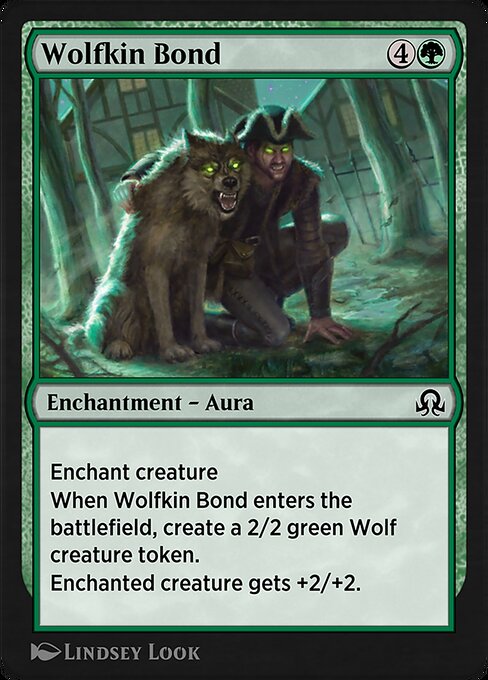 Wolfkin Bond highlighted card art