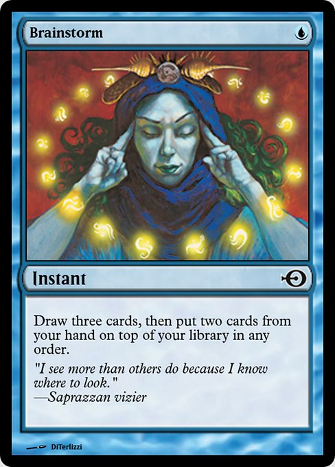 Brainstorm from Magic Online Promos