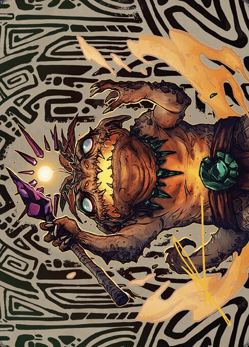 Zoyowa Lava-Tongue // Zoyowa Lava-Tongue from The Lost Caverns of Ixalan Art Series