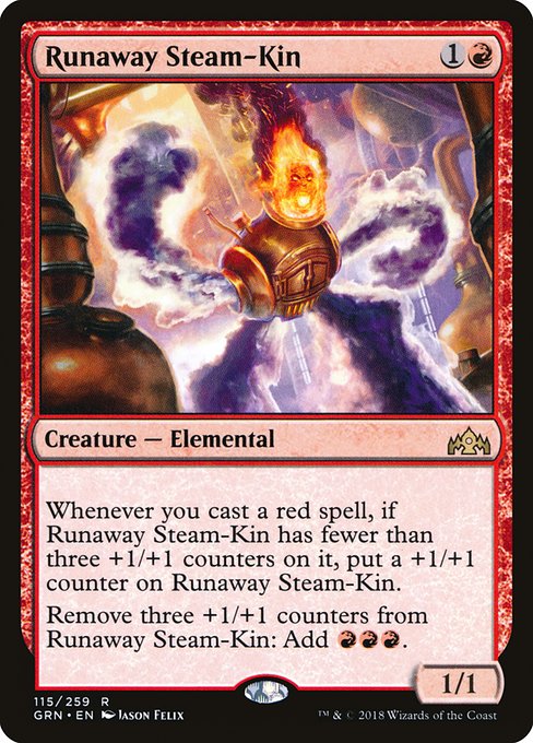 Runaway Steam-Kin from Guilds of Ravnica