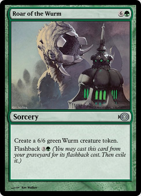 Roar of the Wurm from Magic Online Promos