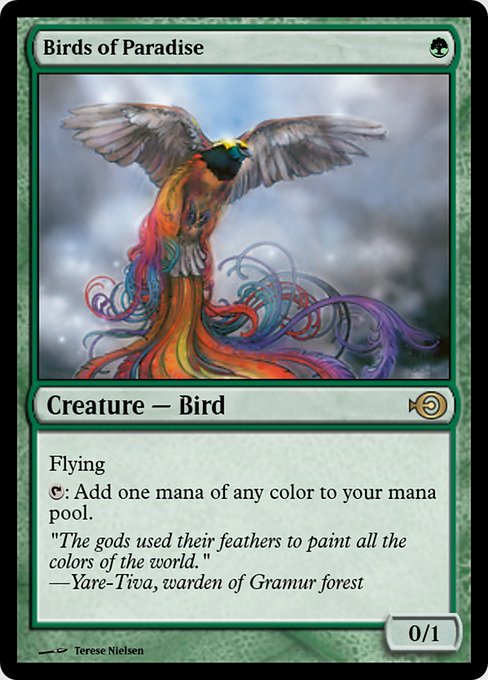 Birds of Paradise from Magic Online Promos