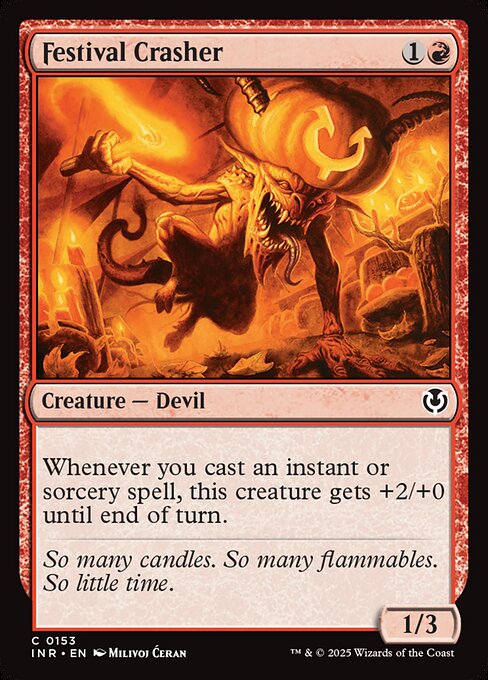 Festival Crasher highlighted card art