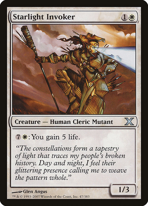 Starlight Invoker highlighted card art
