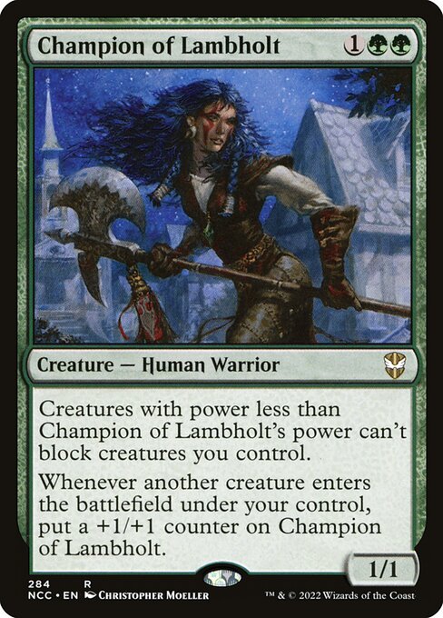 Champion of Lambholt from New Capenna Commander