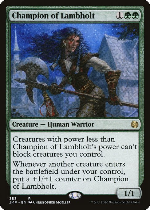 Champion of Lambholt from Jumpstart