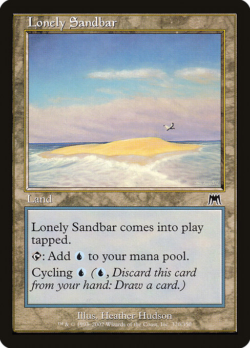 Lonely Sandbar from Onslaught