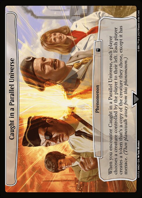 Caught in a Parallel Universe highlighted card art