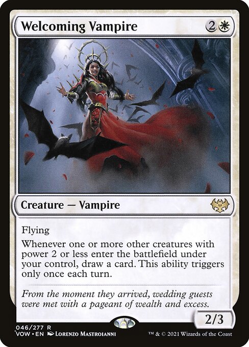 Welcoming Vampire from Innistrad: Crimson Vow