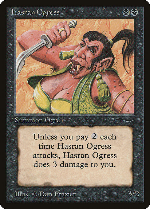 Hasran Ogress from Arabian Nights