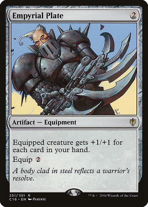 Empyrial Plate highlighted card art