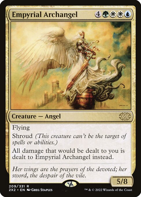 Empyrial Archangel highlighted card art