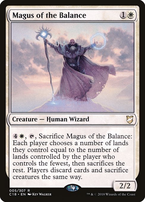 Magus of the Balance from Commander 2018