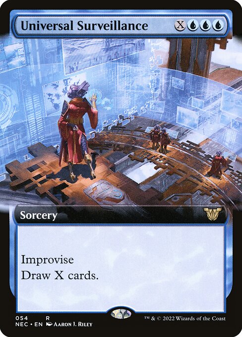 Universal Surveillance from Neon Dynasty Commander