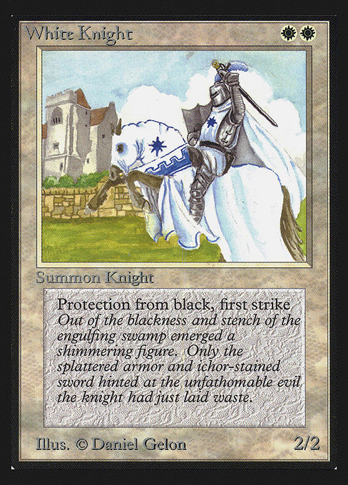 White Knight from Collectors' Edition