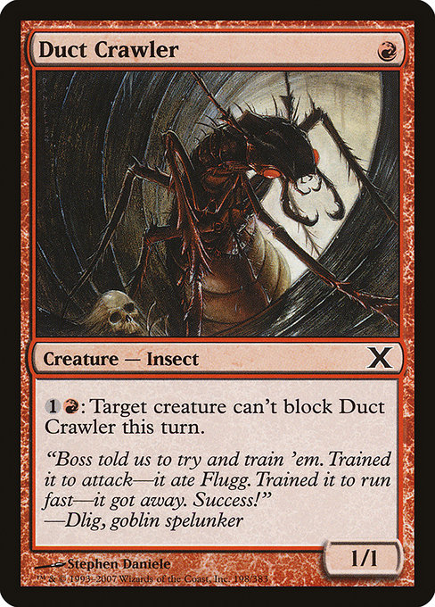 Duct Crawler highlighted card art