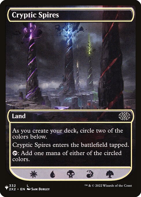 Cryptic Spires highlighted card art