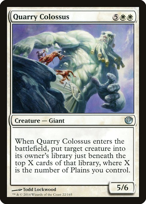 Quarry Colossus highlighted card art
