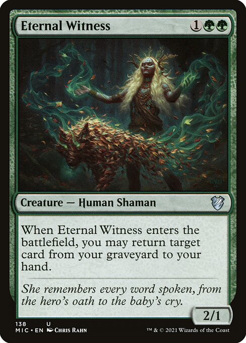 Eternal Witness from Midnight Hunt Commander