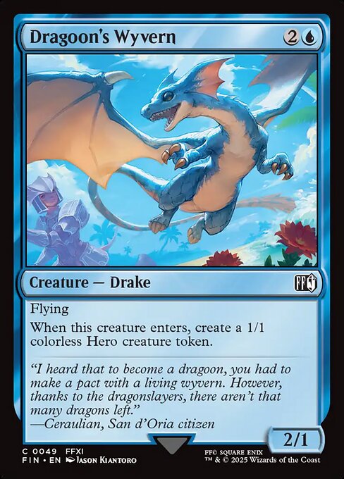 Dragoon's Wyvern highlighted card art