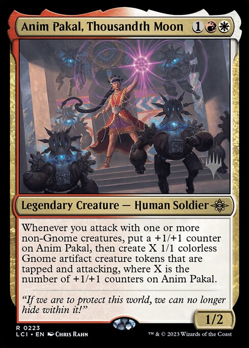 Anim Pakal, Thousandth Moon from The Lost Caverns of Ixalan Promos