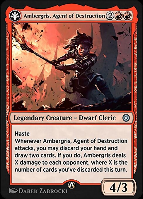 Ambergris, Agent of Destruction highlighted card art