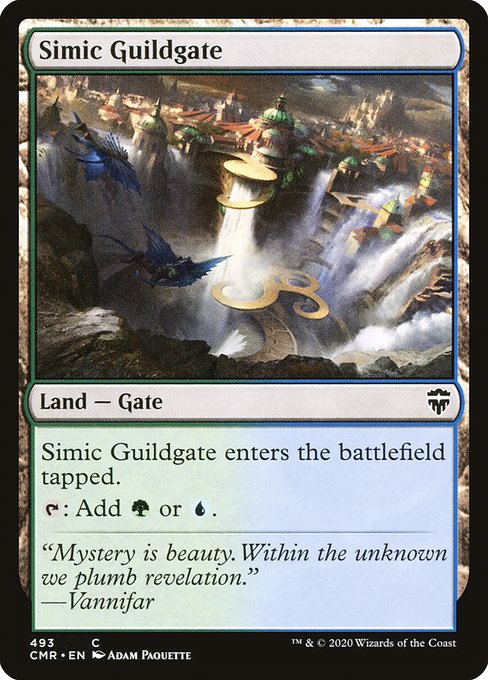 Simic Guildgate from Commander Legends