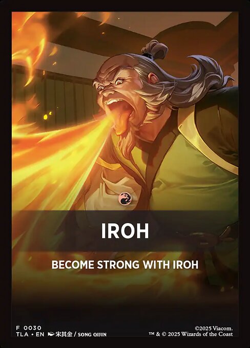 Iroh from Avatar: The Last Airbender Jumpstart Front Cards
