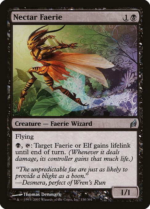 Nectar Faerie highlighted card art