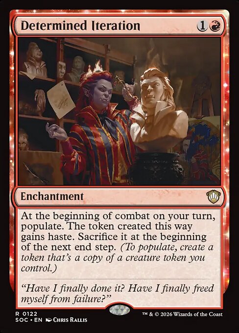 Determined Iteration from Secrets of Strixhaven Commander