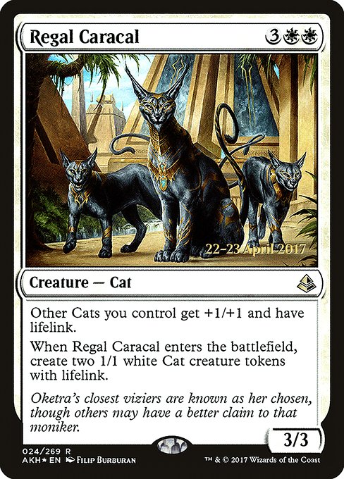 Regal Caracal from Amonkhet Promos