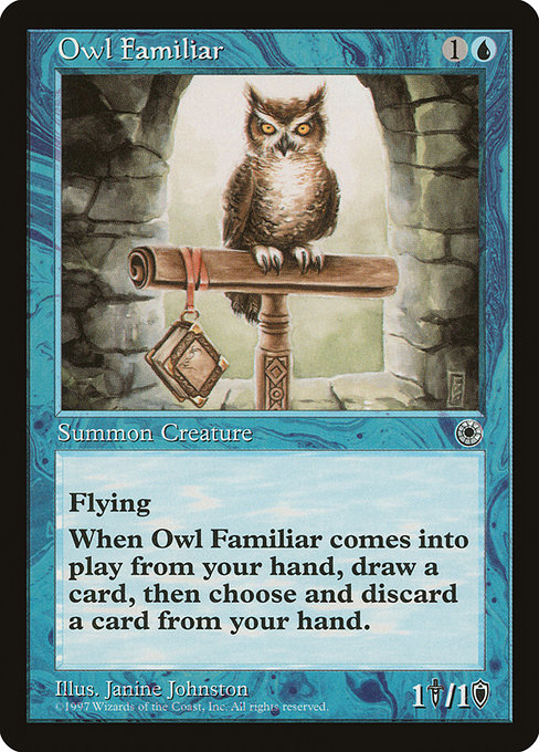 Owl Familiar from Portal