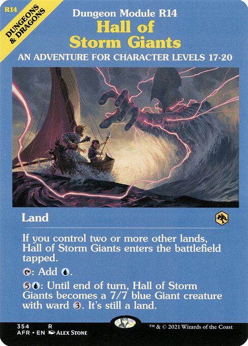 Hall of Storm Giants from Adventures in the Forgotten Realms