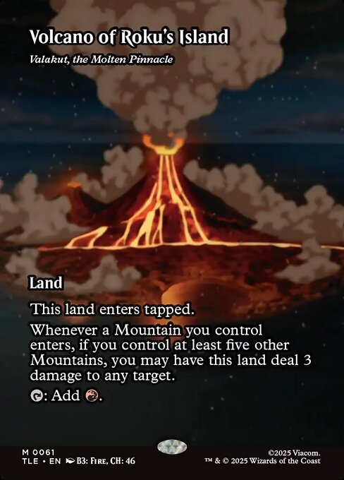 Valakut, the Molten Pinnacle highlighted card art
