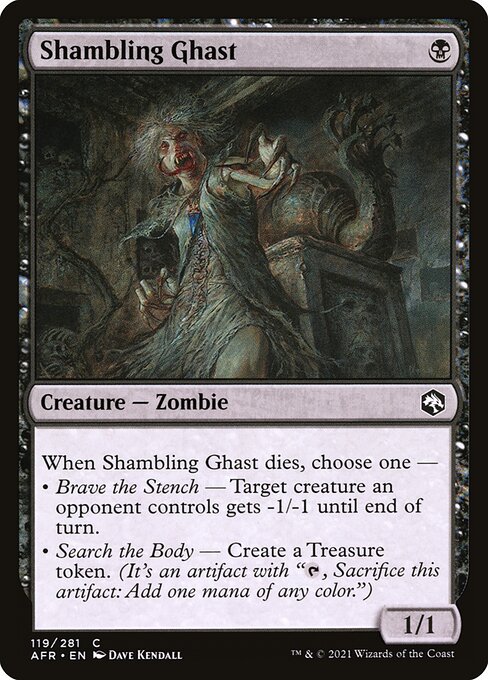 Shambling Ghast from Adventures in the Forgotten Realms