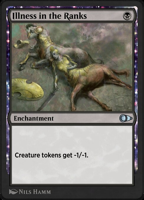 Illness in the Ranks highlighted card art