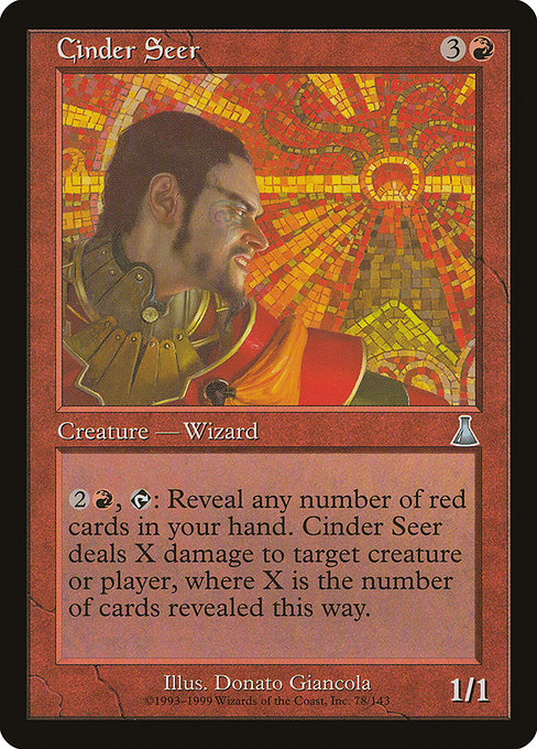 Cinder Seer highlighted card art
