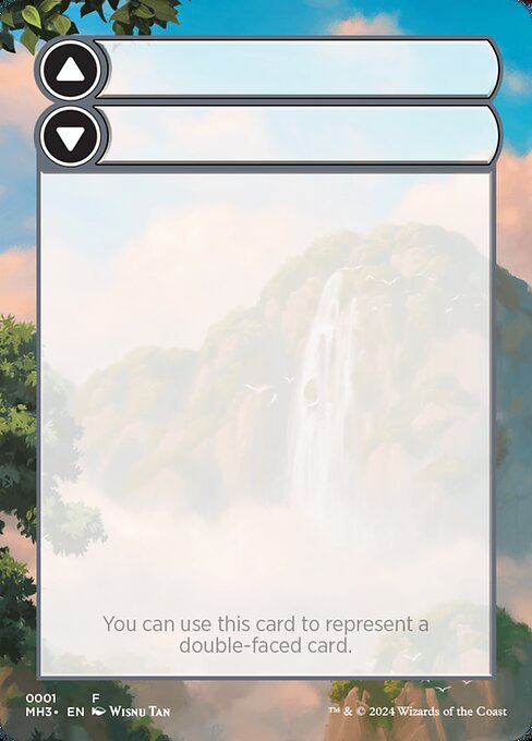 Double-Faced Substitute Card highlighted card art