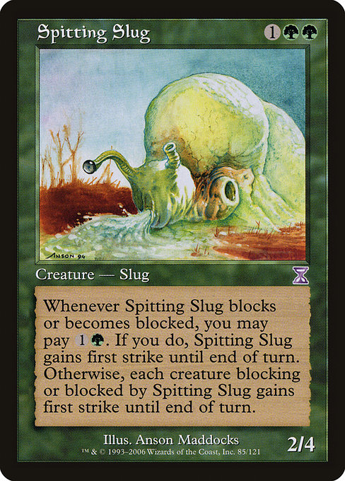 Spitting Slug highlighted card art