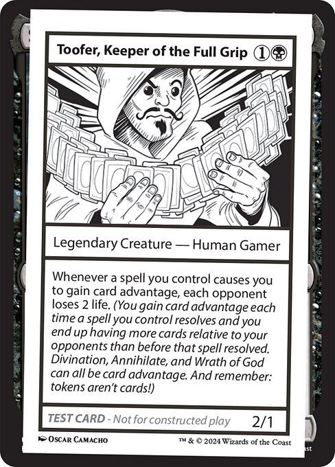 Toofer, Keeper of the Full Grip highlighted card art
