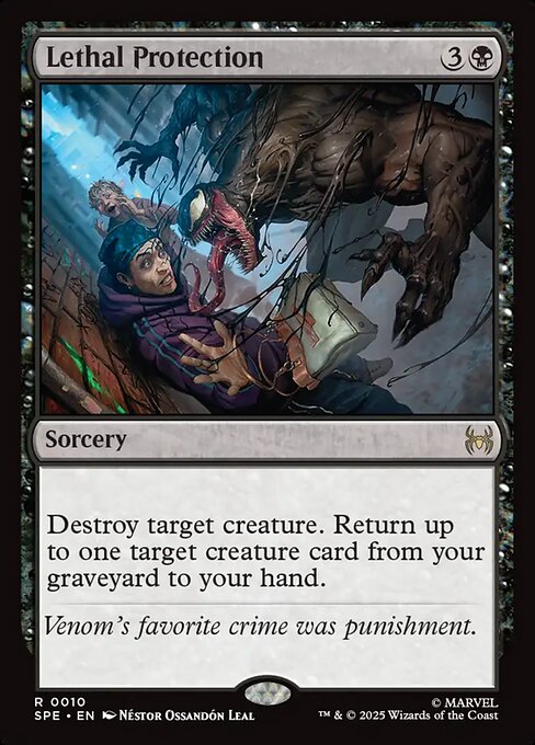 Lethal Protection highlighted card art